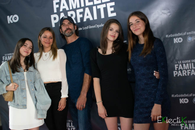 Isabelle Guérard et sa famille
