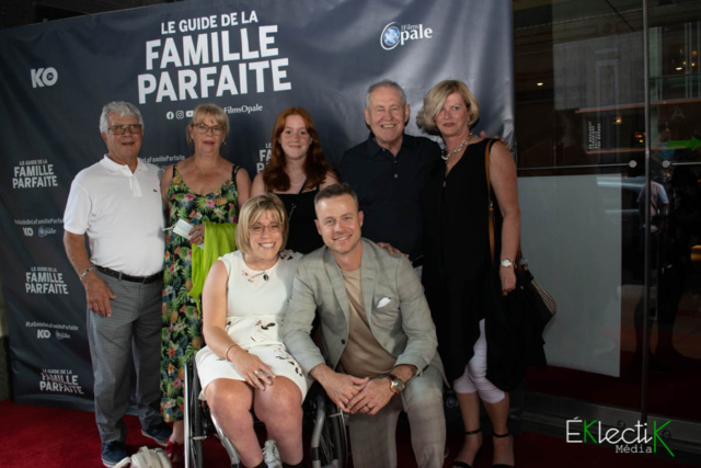 Louis Morissette et sa famille