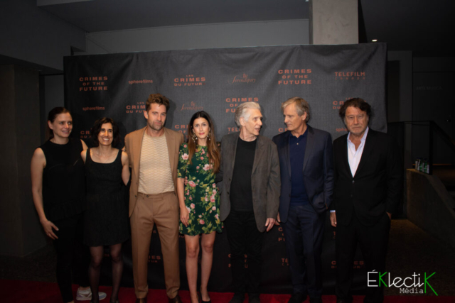 Scott Speedman, David Cronenberg, Viggo Mortensen, Robert Lantos et invités