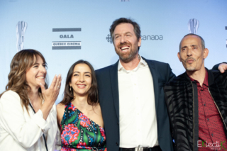 Catherine Therrien, Nour Belkhiria, Patrice Robitaille et Rabah Ait Ouyahia