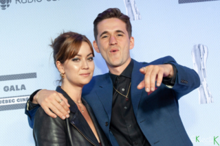 Émile Schneider et invitée