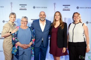 L'équipe du film Aline