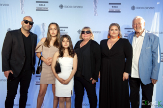 Geneviève Schmidt et sa famille