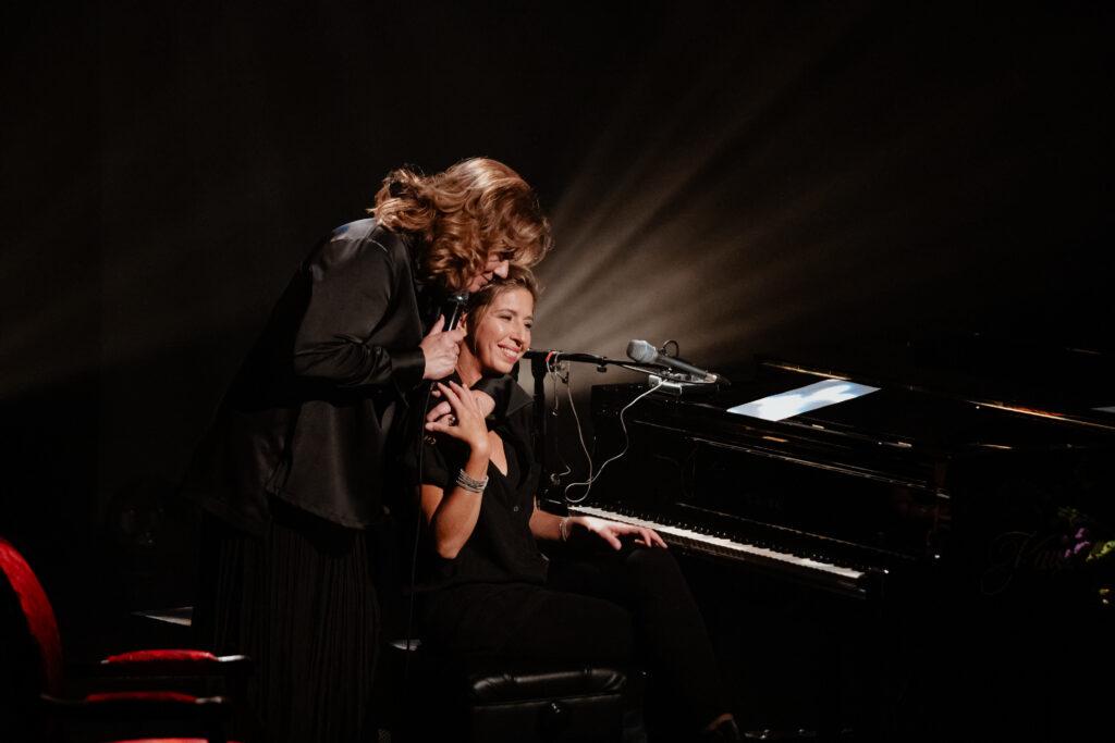 Marina Orsini et Catherine Major